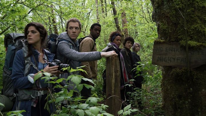 Una scena tratta dal film Blair Witch