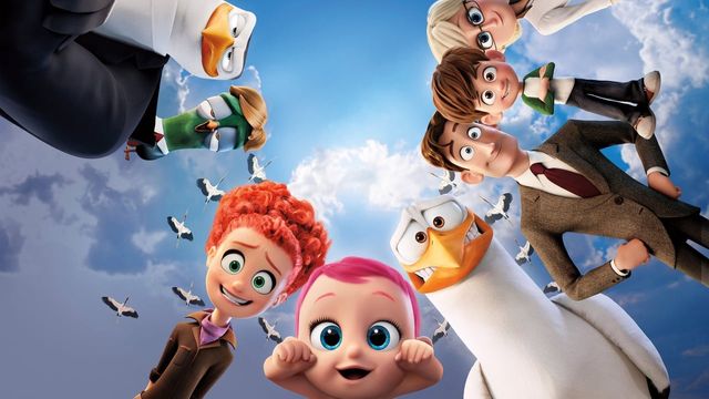 Una scena tratta dal film Cicogne in missione