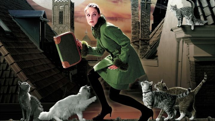 Una scena tratta dal film Minouche la gatta