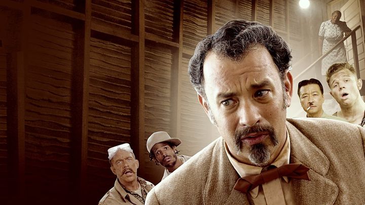 Una scena tratta dal film Ladykillers