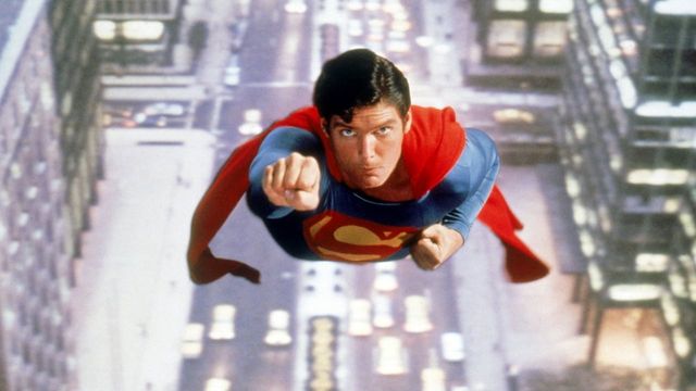 Una scena tratta dal film Superman