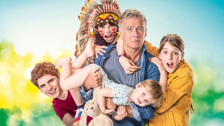 Una scena tratta dal film Mamma è partita