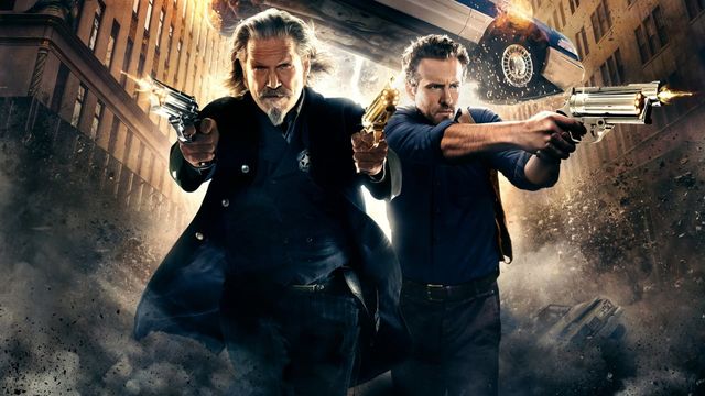 Una scena tratta dal film R.I.P.D. - Poliziotti dall'aldilà