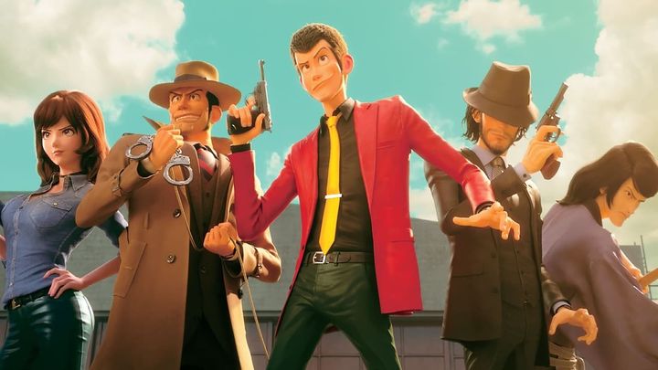 Una scena tratta dal film Lupin III - The First