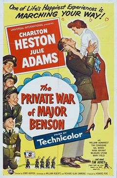 Locandina La guerra privata del maggiore Benson