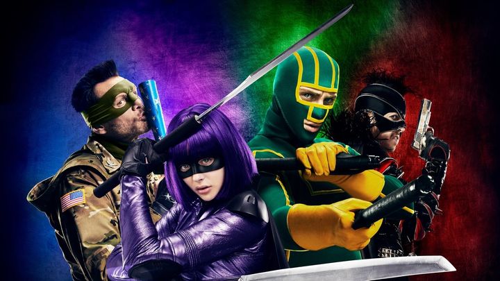 Una scena tratta dal film Kick-Ass 2