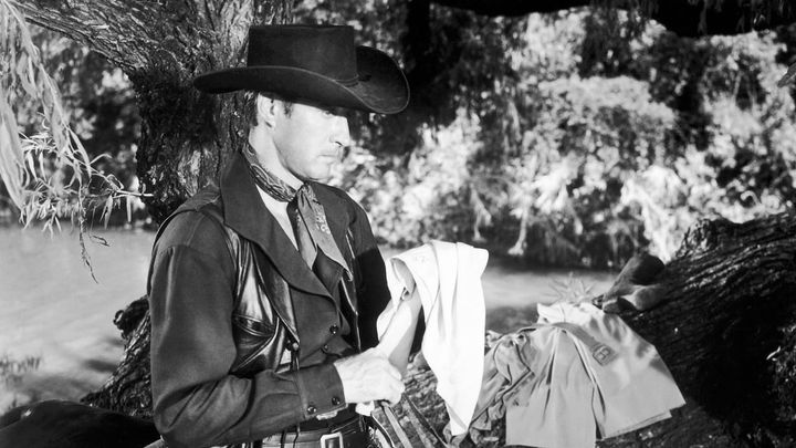 Una scena tratta dal film Una storia del West