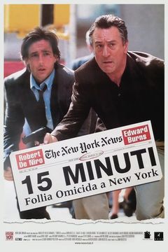 Locandina 15 minuti - Follia omicida a New York