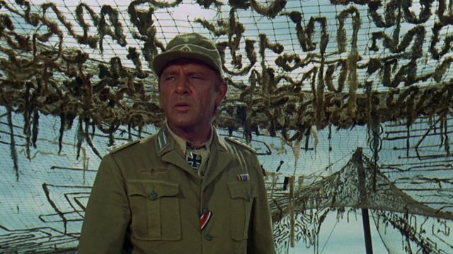 Una scena tratta dal film Attacco a Rommel