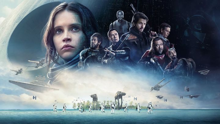 Una scena tratta dal film Rogue One: A Star Wars Story