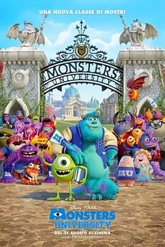 Locandina Monsters University