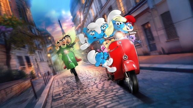 Una scena tratta dal film I Puffi - Il film