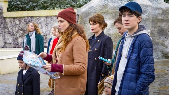 Una scena tratta dal film La Famiglia Vos in missione