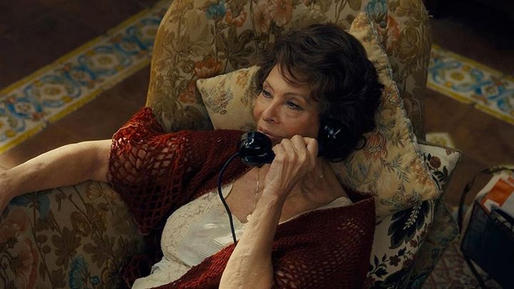 Una scena tratta dal film Voce umana