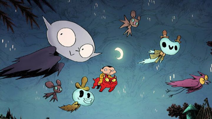 Una scena tratta dal film Piccolo vampiro