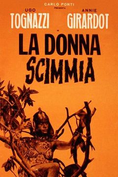 Locandina La donna scimmia