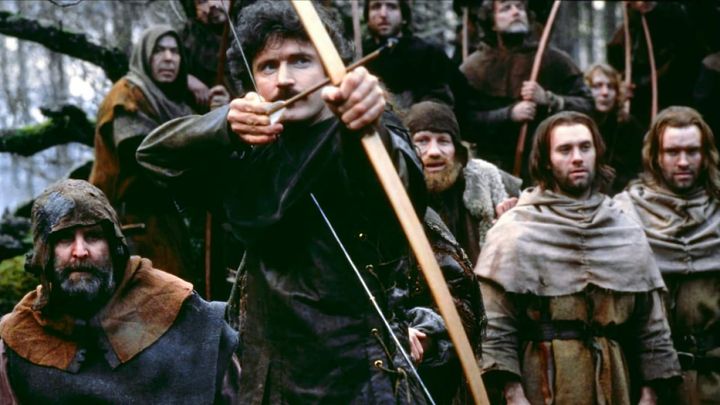 Una scena tratta dal film Robin Hood - La leggenda