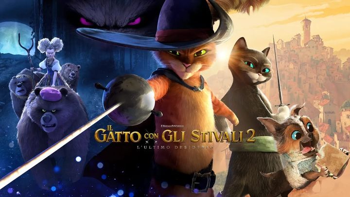 Una scena tratta dal film Il gatto con gli stivali 2 - L'ultimo desiderio