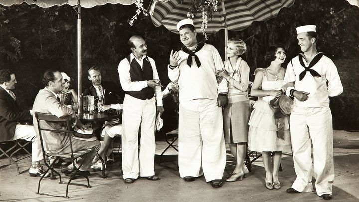 Una scena tratta dal film I Due Ammiragli