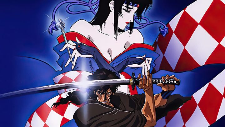 Una scena tratta dal film Ninja Scroll