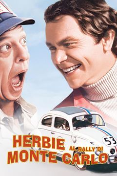 Locandina Herbie al rally di Montecarlo