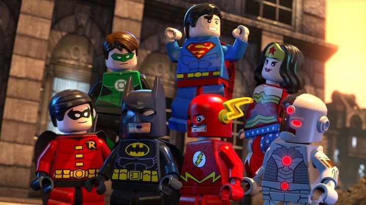 Una scena tratta dal film LEGO Batman: Il film - I supereroi DC riuniti