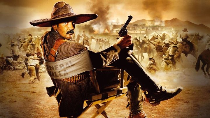 Una scena tratta dal film Pancho Villa, la leggenda