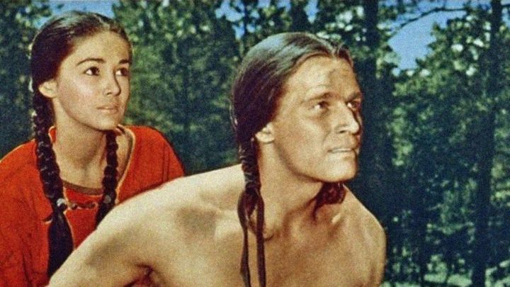 Una scena tratta dal film Il giuramento dei Sioux