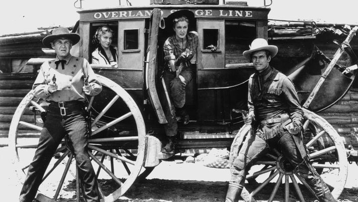 Una scena tratta dal film Pony Express