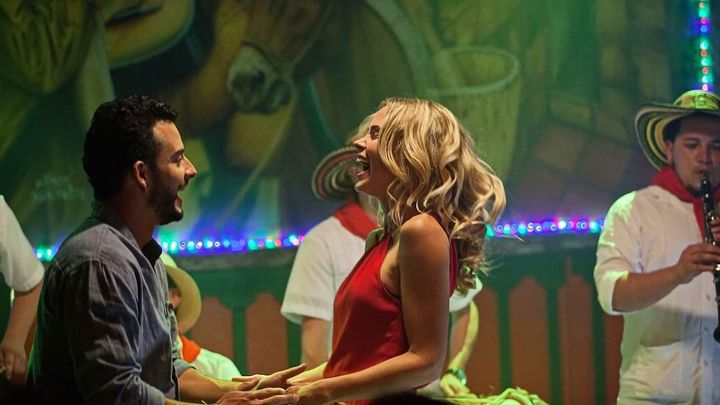 Una scena tratta dal film Miscela d'amore