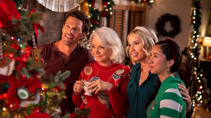 Una scena tratta dal film Il Natale di Molly