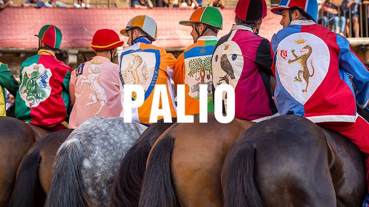 Una scena tratta dal film Palio