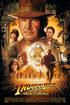 Locandina Indiana Jones e il regno del teschio di cristallo