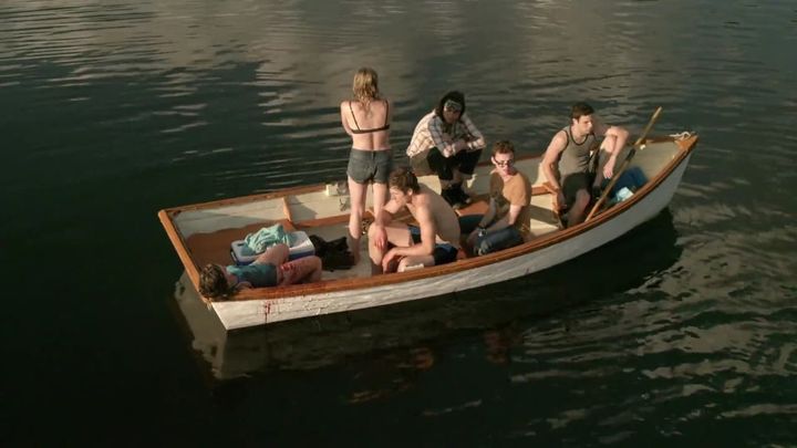 Una scena tratta dal film Beneath