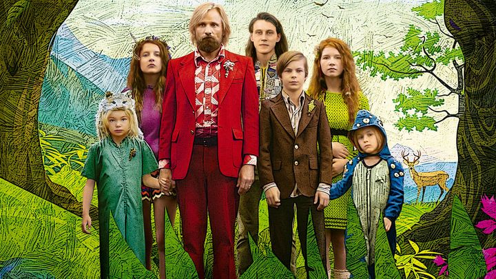 Una scena tratta dal film Captain Fantastic