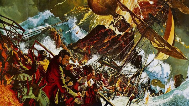 Una scena tratta dal film Krakatoa est di Giava