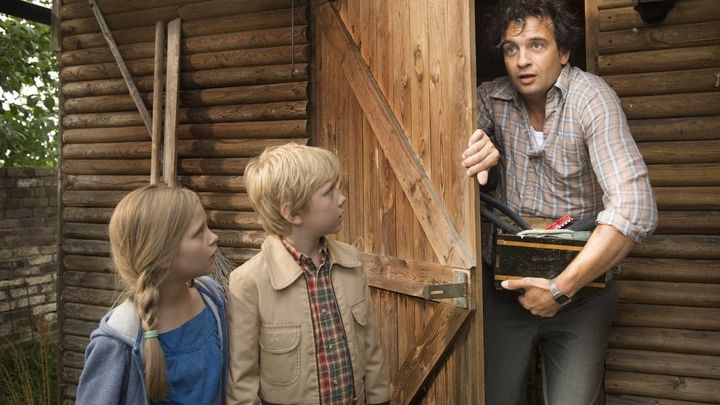 Una scena tratta dal film Mr. Frog - Professor Ranocchio