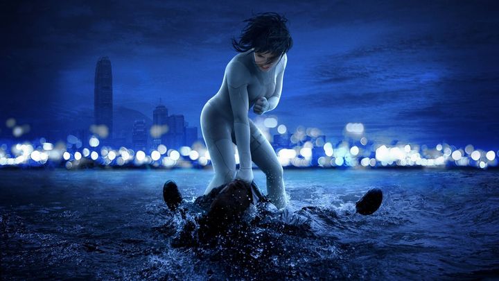 Una scena tratta dal film Ghost in the Shell