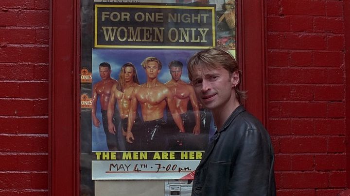 Una scena tratta dal film Full Monty - Squattrinati organizzati