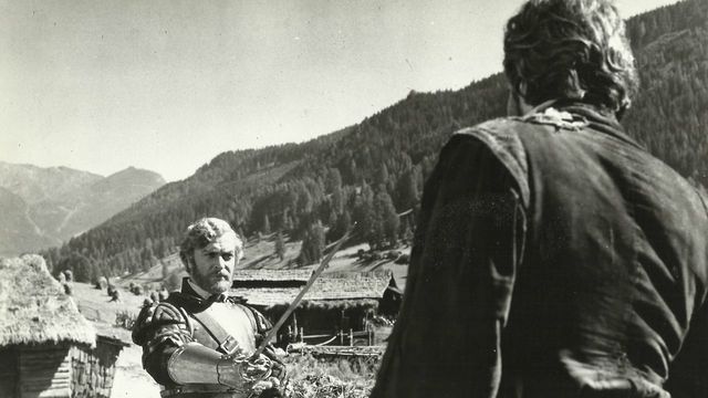 Una scena tratta dal film L'ultima valle