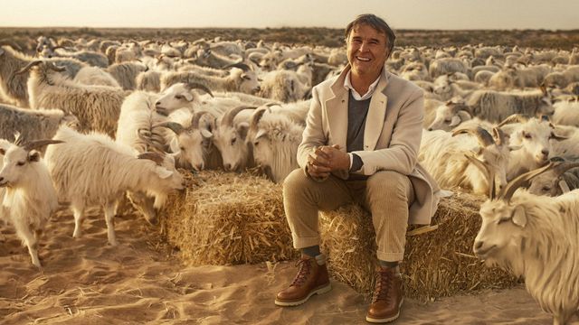 Una scena tratta dal film Brunello - Il visionario garbato