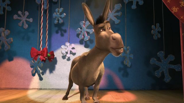 Una scena tratta dal film La spettacolare festa di Natale di Ciuchino