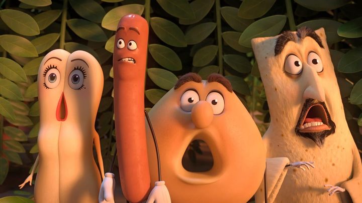 Una scena tratta dal film Sausage Party - Vita segreta di una salsiccia