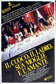 Locandina Il cuoco, il ladro, sua moglie e l'amante