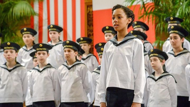 Una scena tratta dal film La piccola grande voce