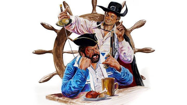 Una scena tratta dal film Il corsaro nero