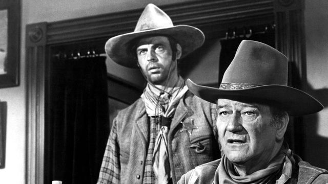 Una scena tratta dal film Rio Lobo