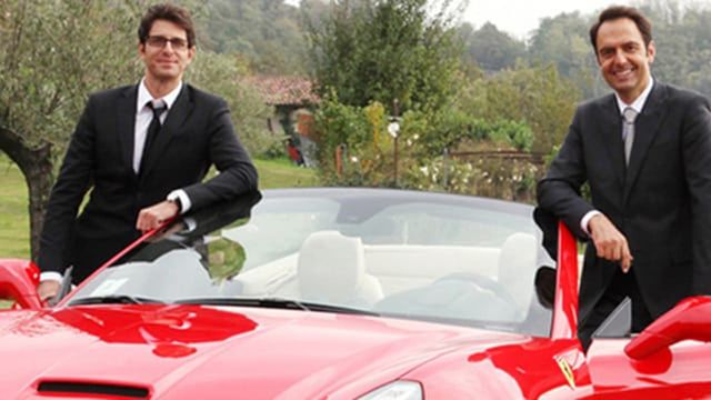 Una scena tratta dal film Una Ferrari per due