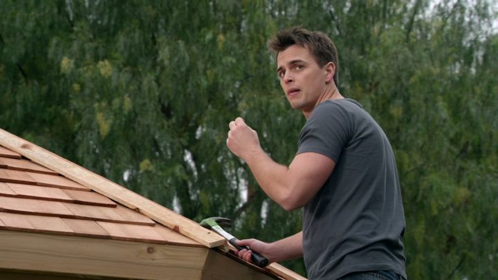 Una scena tratta dal film Sette anni per innamorarsi