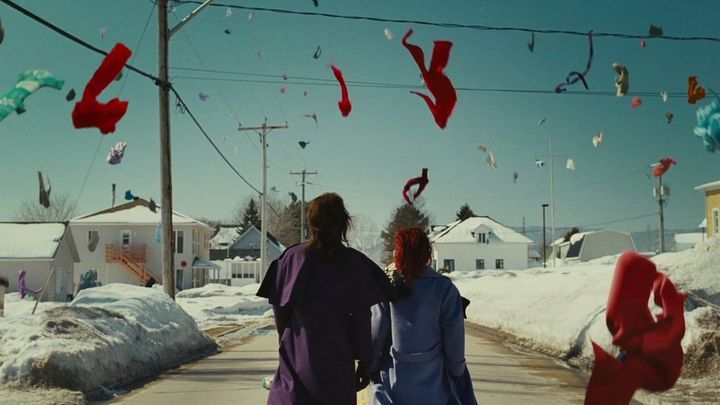 Una scena tratta dal film Laurence Anyways e il desiderio di una donna...